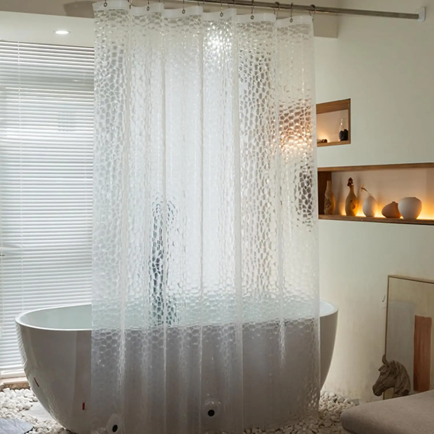 Shower Curtain Liner - Fodera per tenda da doccia con