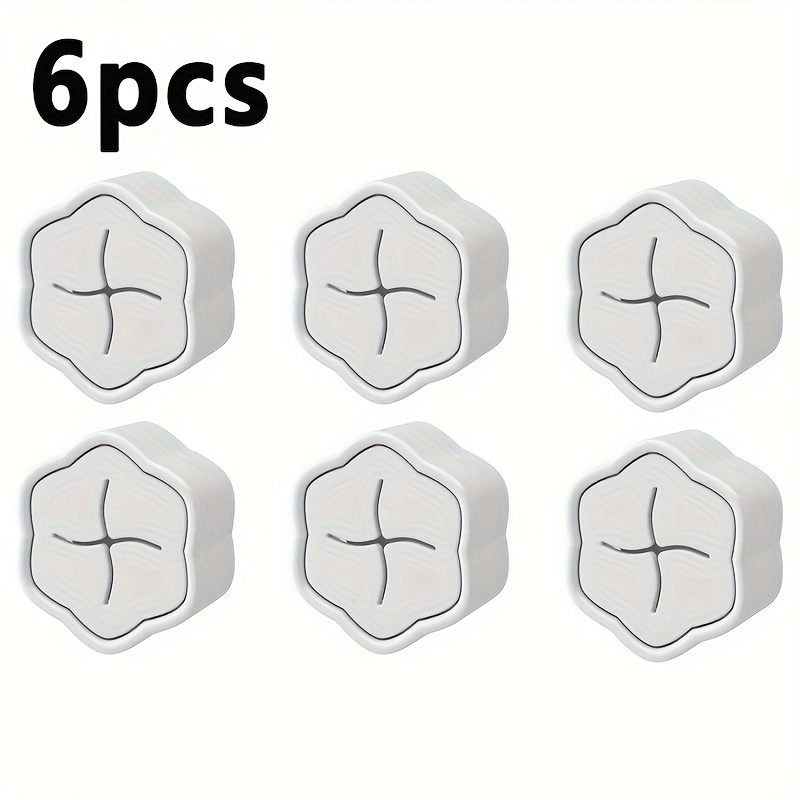Home Bathroom Towels - Set di 6 Ganci Adesivi per