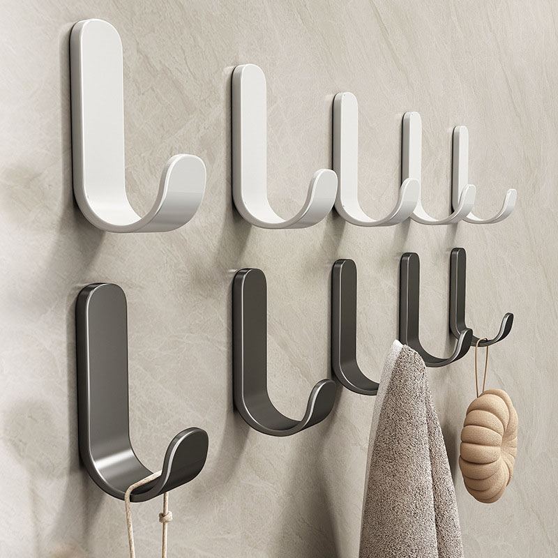 Home Bathroom Door - Ganci da parete resistenti autoadesivi Gancio