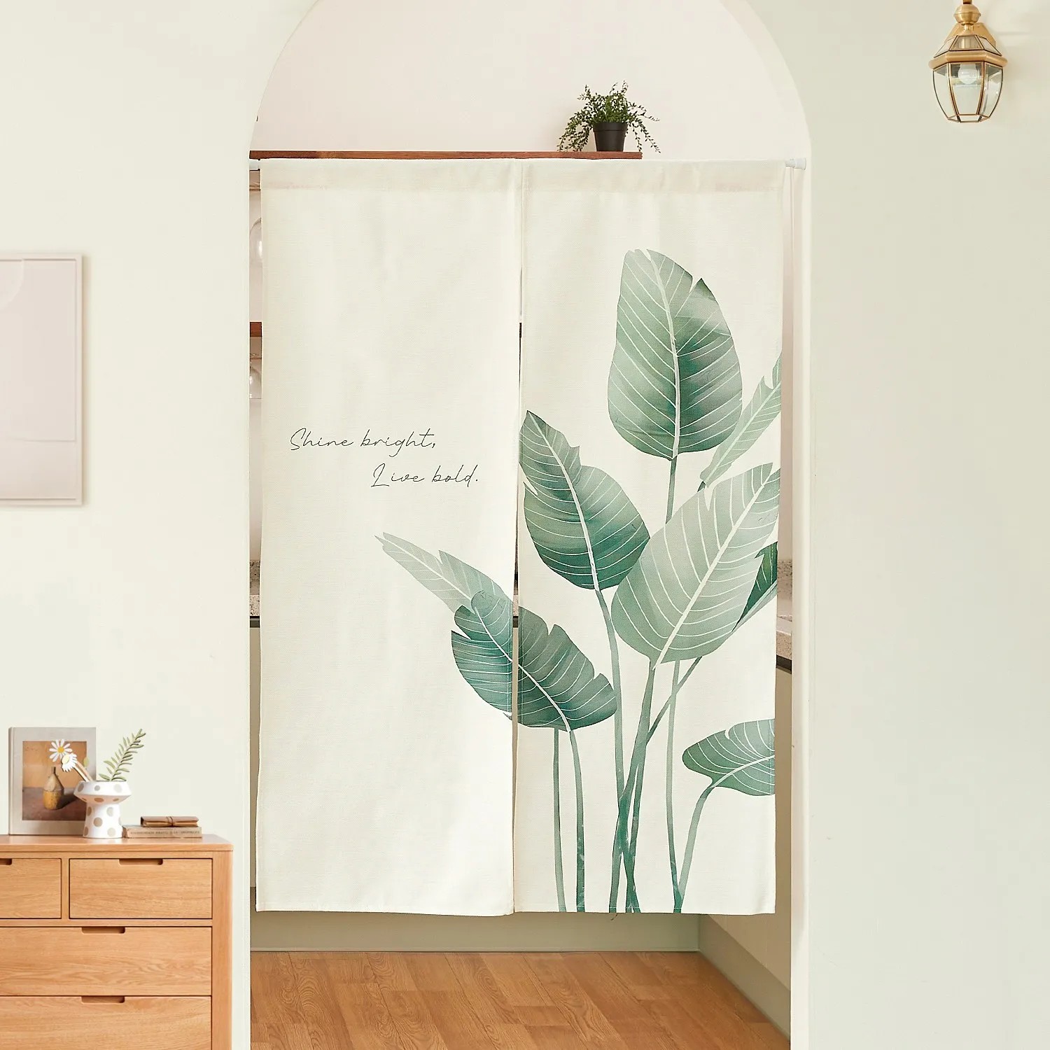 Home Bathroom Door - VIKAMA Tenda Decorativa per Mezza Porta