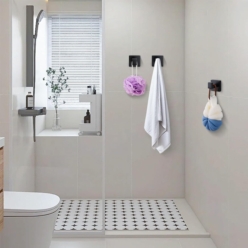 Gancio appendiabiti nero opaco - Home Bathroom Towels recensione e prezzo