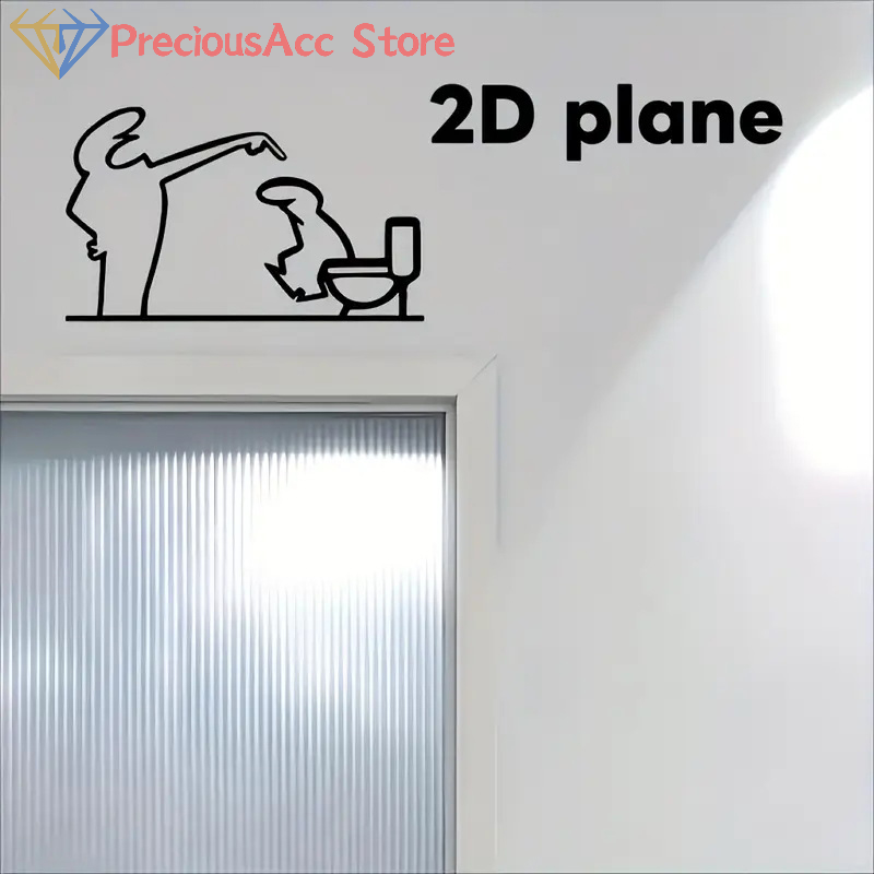 La Linea Minimalist Line Art S - Home Bathroom Door Design recensione e prezzo