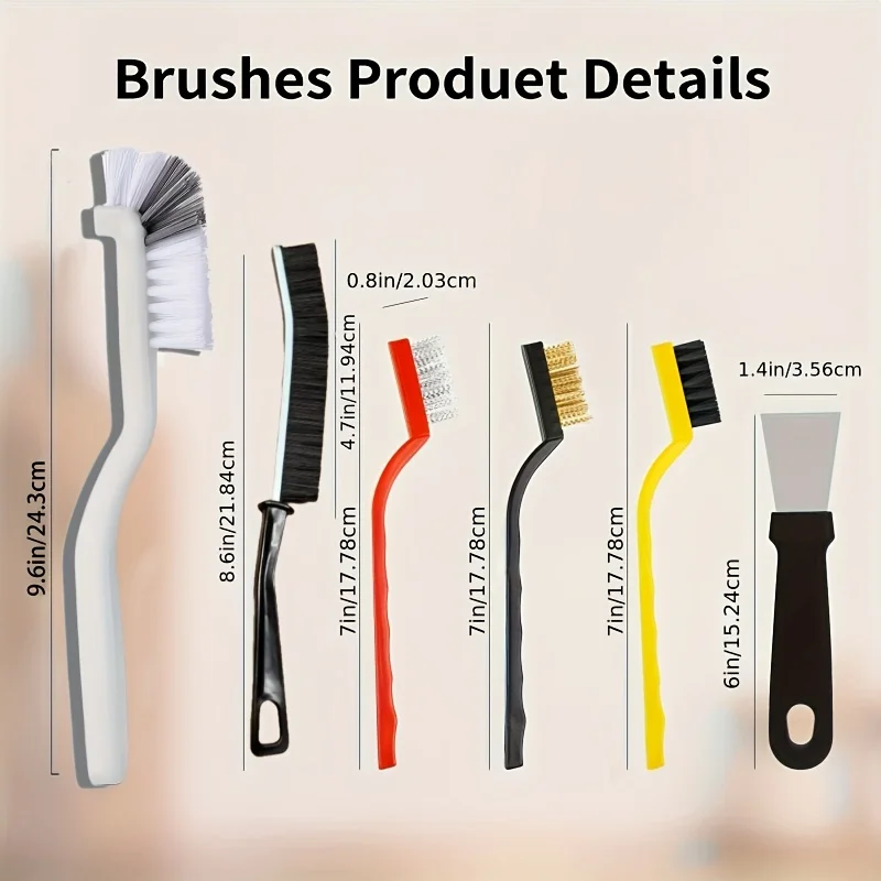 Set di spazzole per pulizia mu - Home Bathroom Cleaning Kit recensione e prezzo