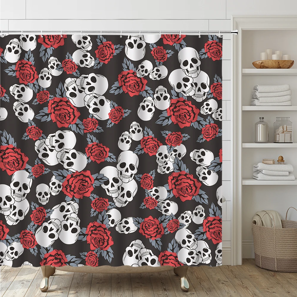 4 pezzi carino Halloween tende - Shower Curtain Liner recensione e prezzo