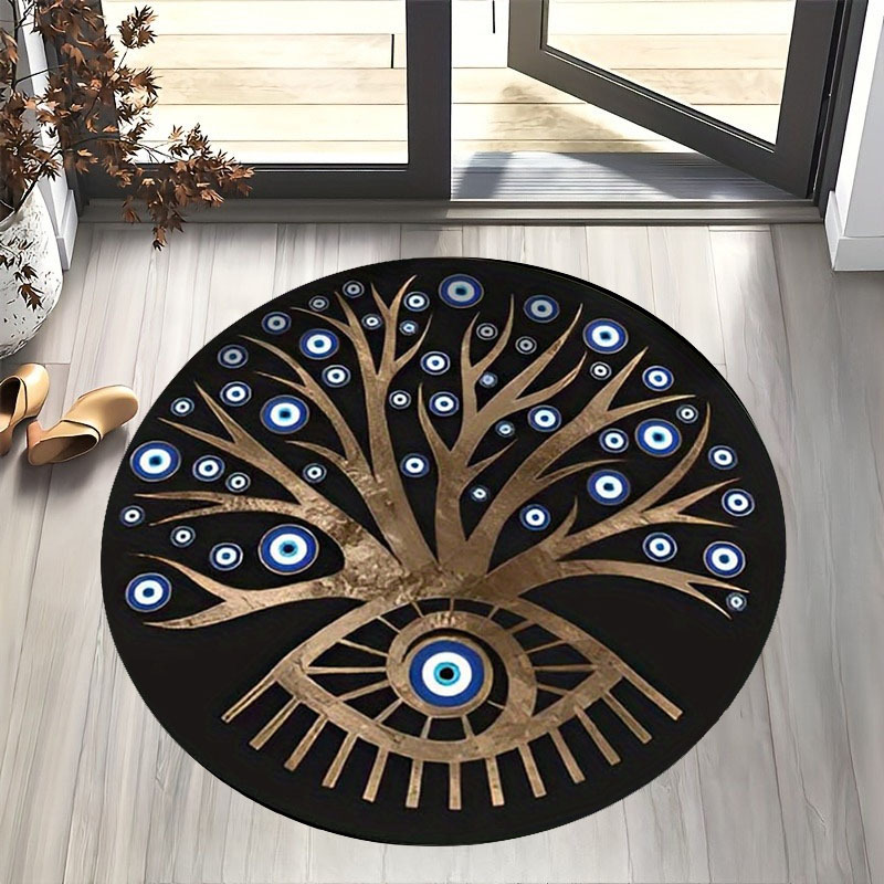 1 tappetino rotondo antiscivol - Home Bathroom Door Design recensione e prezzo