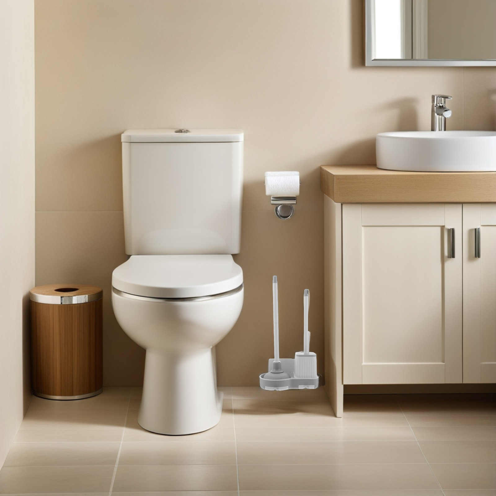 Set di Spazzole per WC da Pare - Home Bathroom Cleaning Kit recensione e prezzo