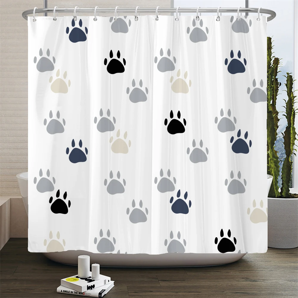 Tenda da doccia stampata con g - Shower Curtain Liner recensione e prezzo