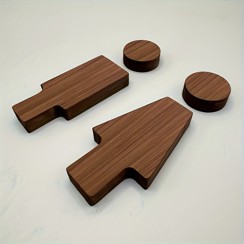 Cartello da bagno in legno da  - Home Bathroom Door recensione e prezzo