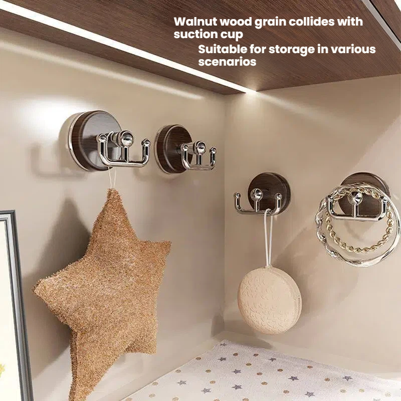 Ganci a ventosa effetto legno  - Home Bathroom Door recensione e prezzo