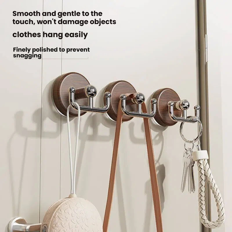 Ganci a ventosa effetto legno  - Home Bathroom Door recensione e prezzo