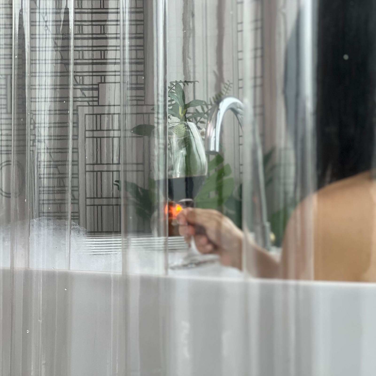 Tende da Doccia Trasparenti in - Shower Curtain Liner recensione e prezzo