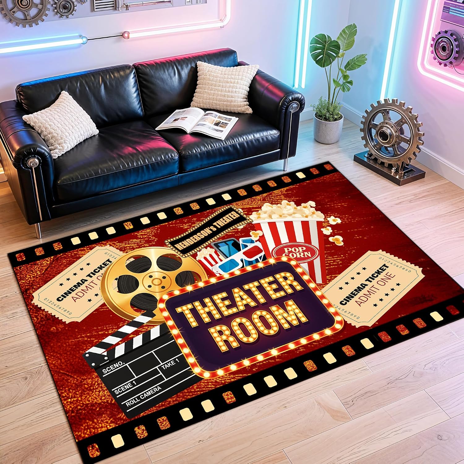 Tappeto da Cinema Personalizza - Home Bathroom Name recensione e prezzo
