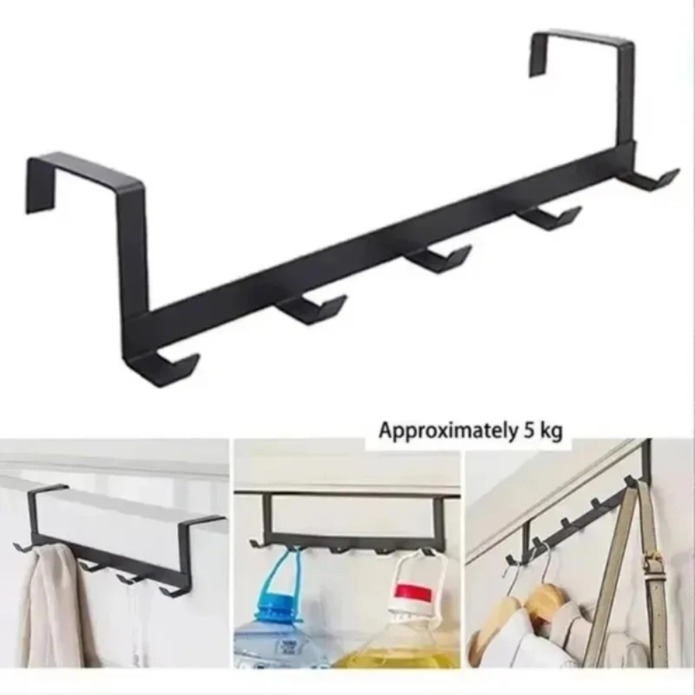 Appendiabiti da porta con 5 ga - Home Bathroom Door recensione e prezzo