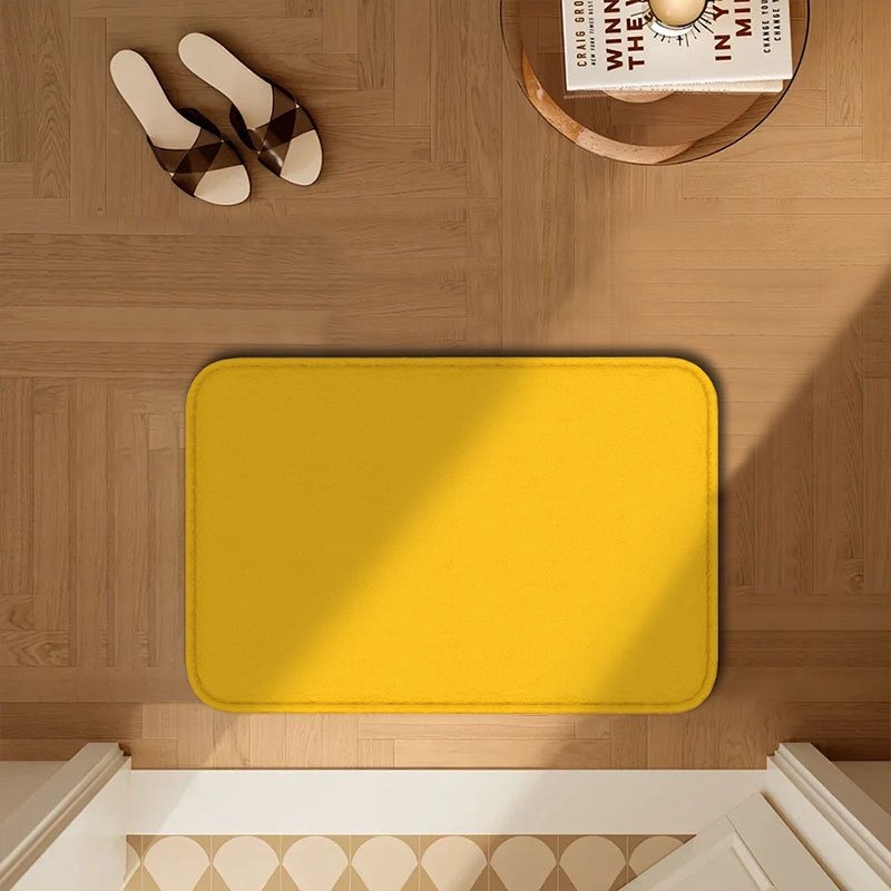 1PC modello giallo puro tappet - Home Bathroom Door Design recensione e prezzo