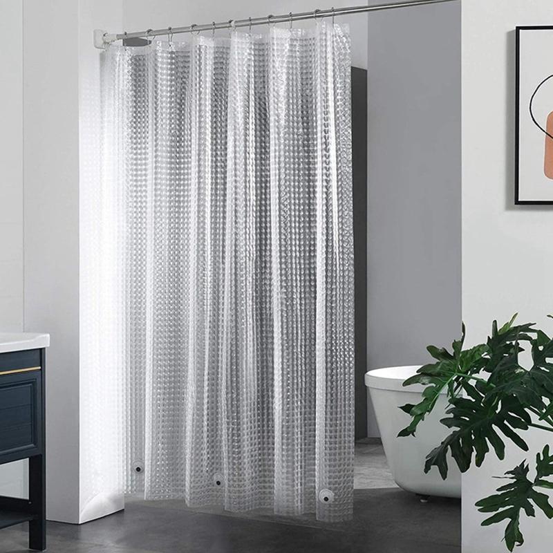 Tenda da doccia in PEVA traspa - Shower Curtain Liner recensione e prezzo