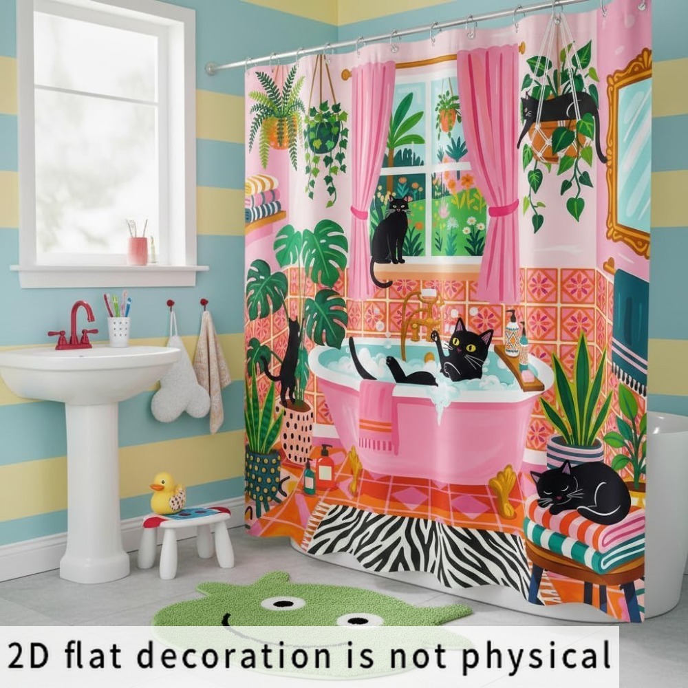 Tenda da Doccia con Fantasia G - Shower Curtain Liner recensione e prezzo