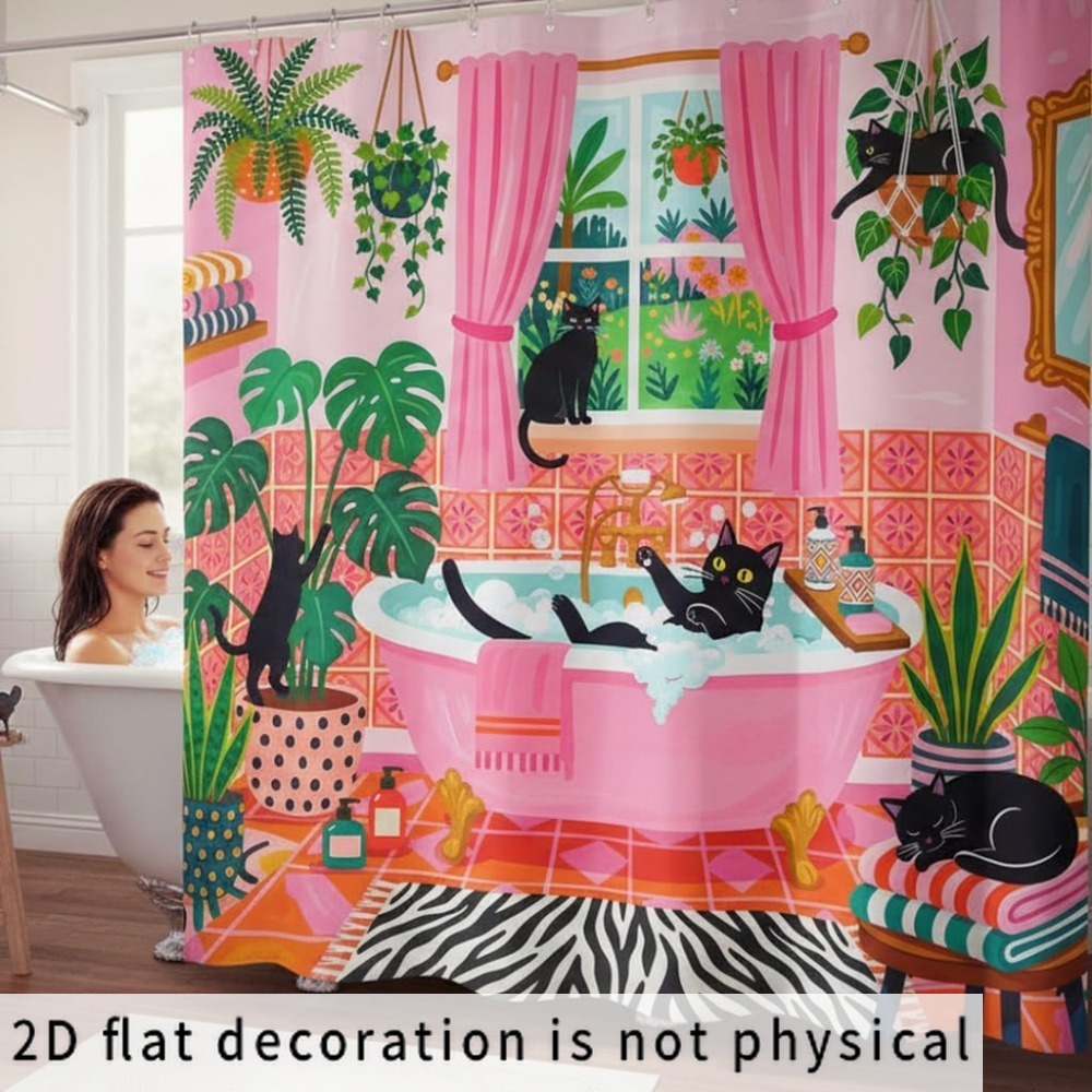 Tenda da Doccia con Fantasia G - Shower Curtain Liner recensione e prezzo