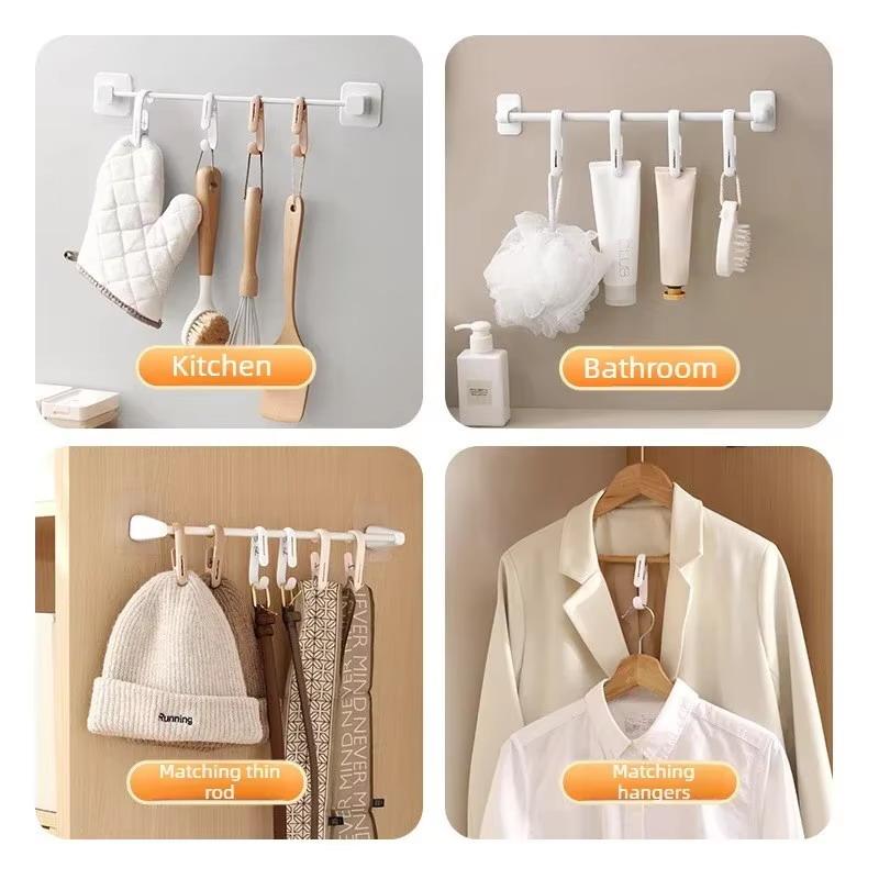 10 pezzi di ganci multiuso app - Home Bathroom Towels recensione e prezzo