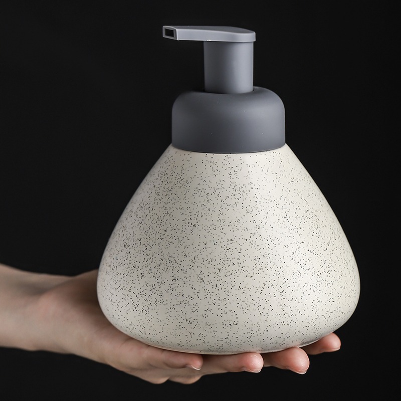Dispenser di mousse in ceramic - Home Bathroom Soap Dispenser recensione e prezzo