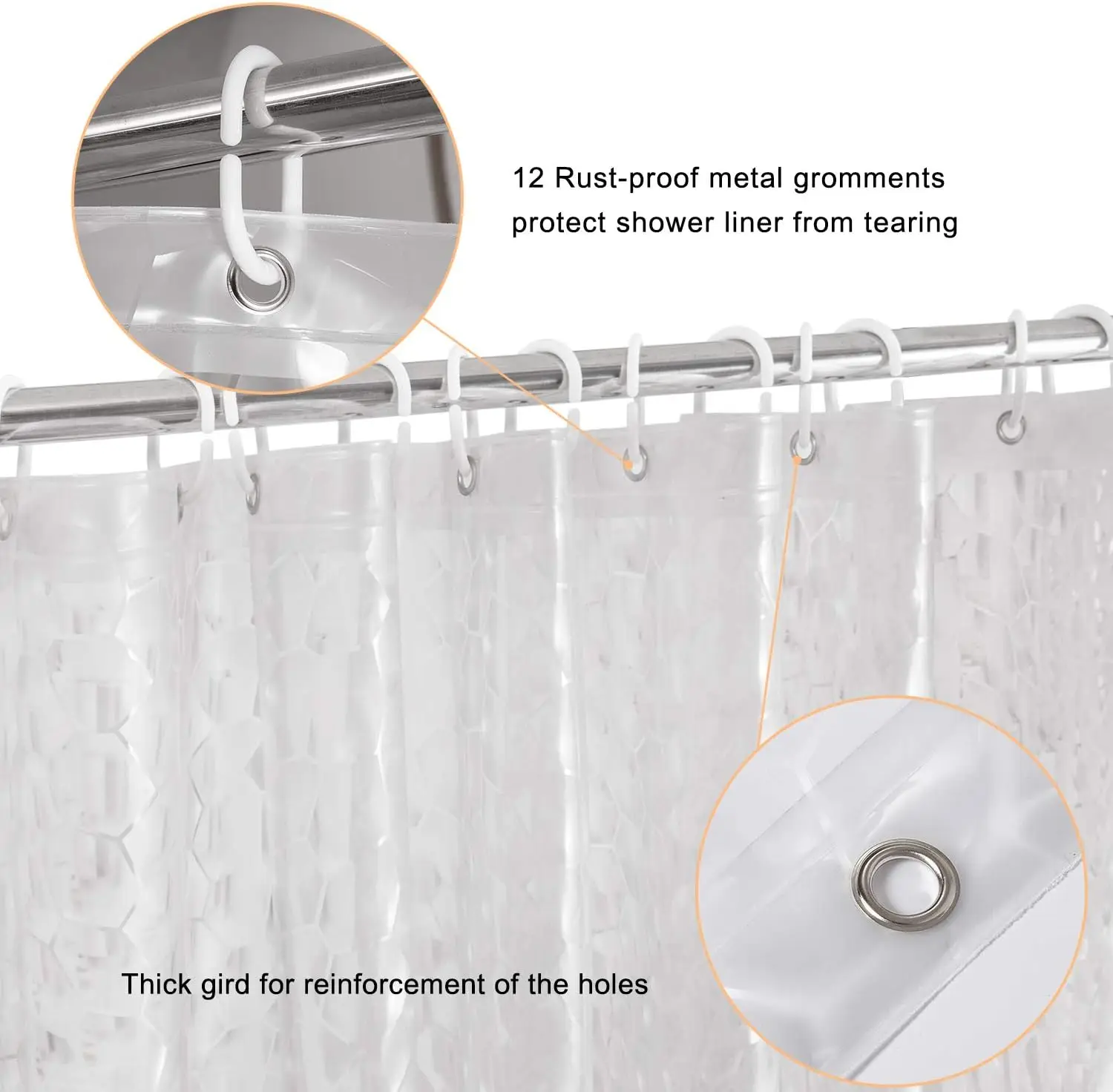 Fodera per tenda da doccia con - Shower Curtain Liner recensione e prezzo