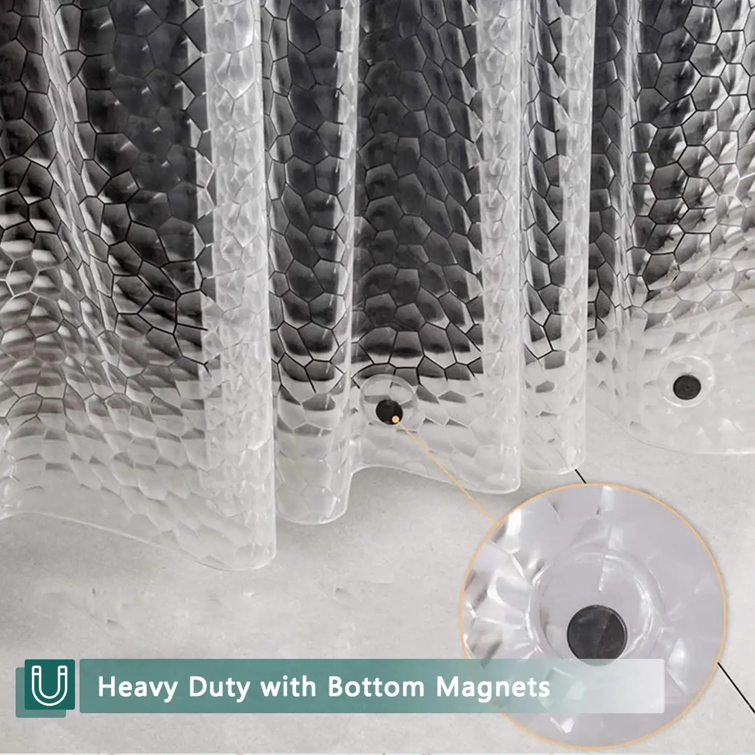 Fodera per tenda da doccia con - Shower Curtain Liner recensione e prezzo
