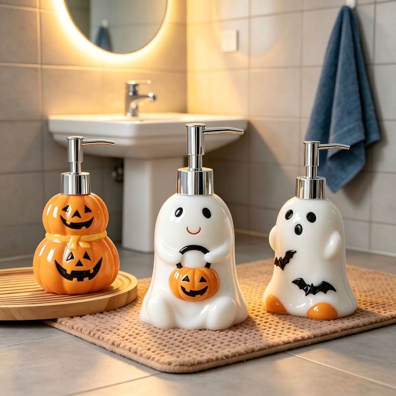 Flacone in Ceramica a Forma di - Home Bathroom Soap Dispenser recensione e prezzo