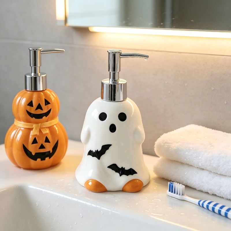 Flacone in Ceramica a Forma di - Home Bathroom Soap Dispenser recensione e prezzo