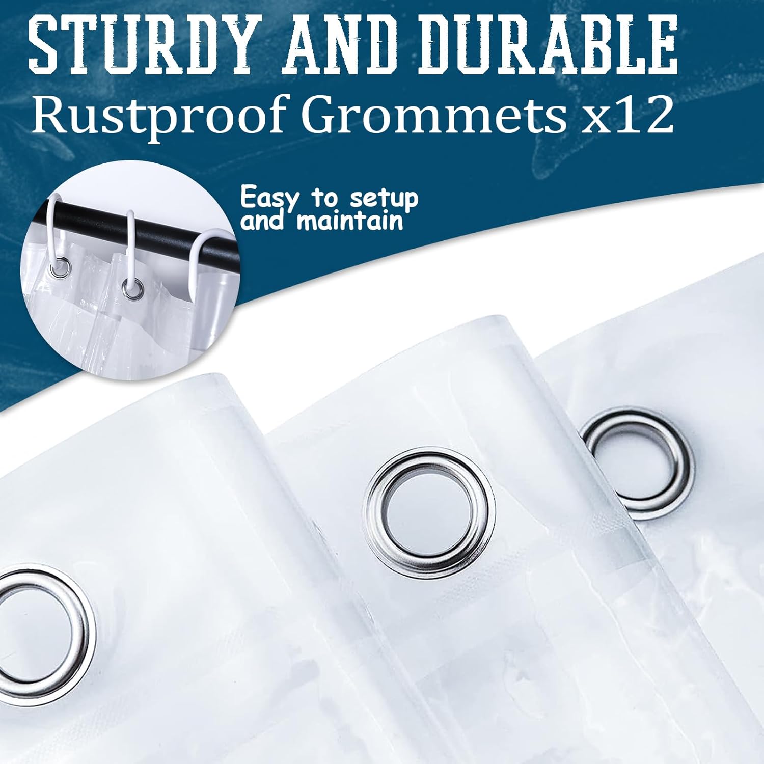 1 fodera per tenda da doccia t - Shower Curtain Liner recensione e prezzo