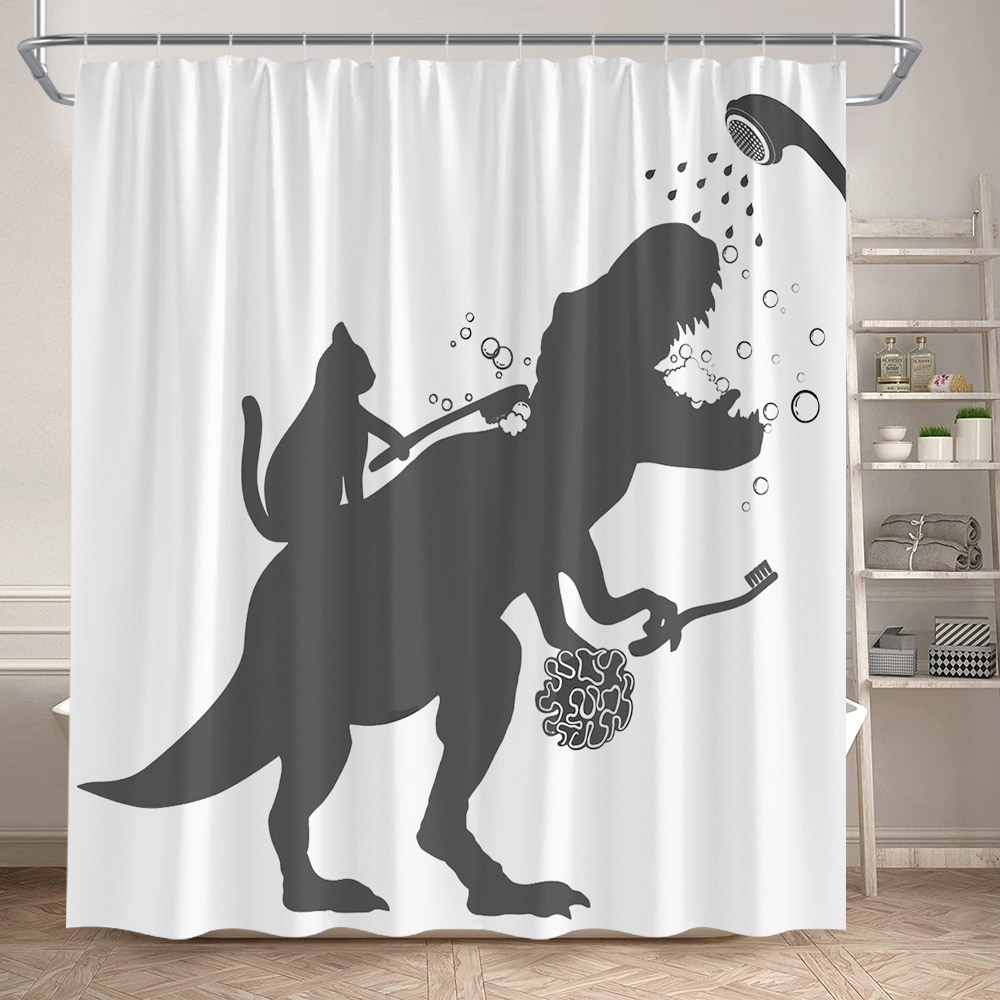 Divertenti tende da doccia din - Shower Curtain Liner recensione e prezzo