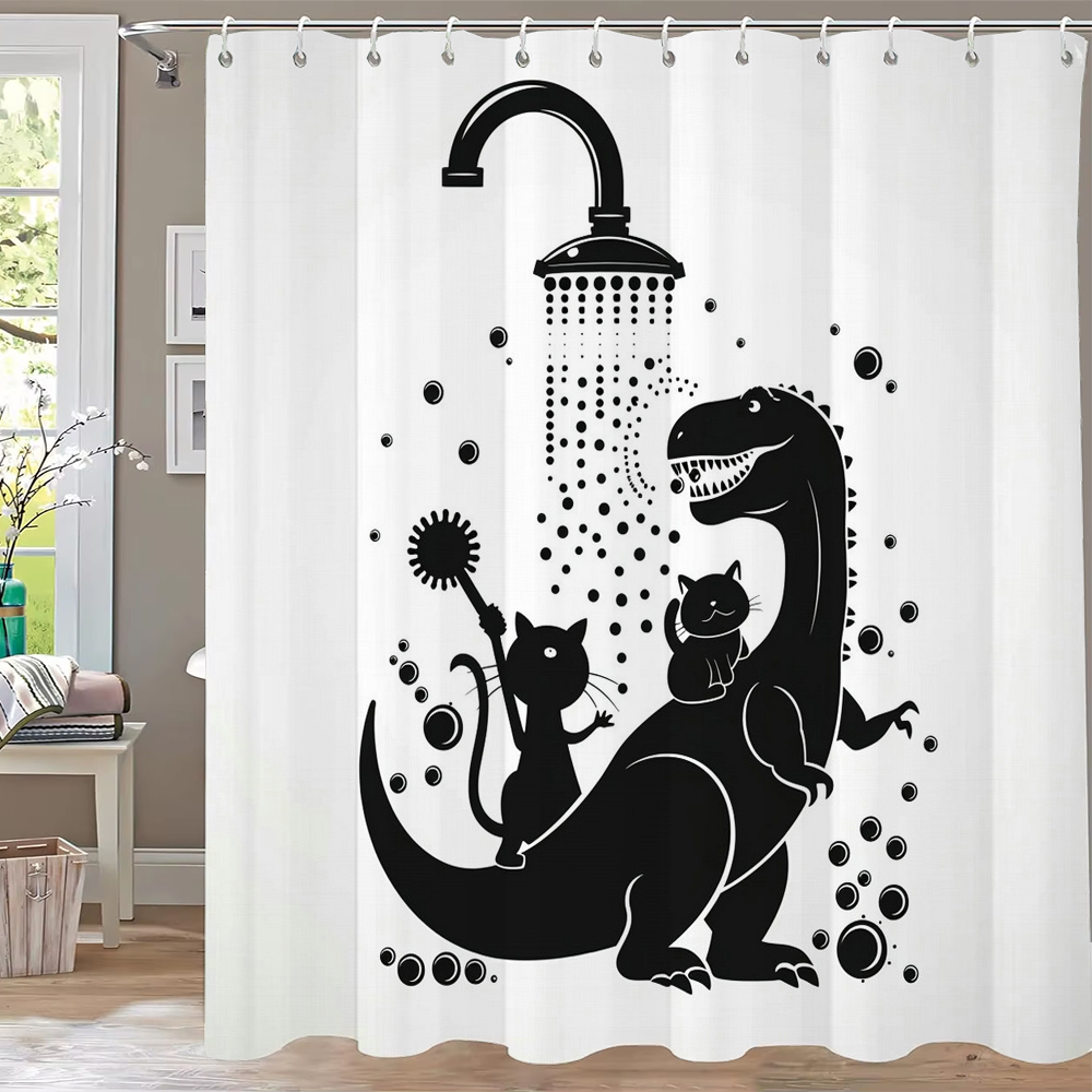 Divertenti tende da doccia din - Shower Curtain Liner recensione e prezzo