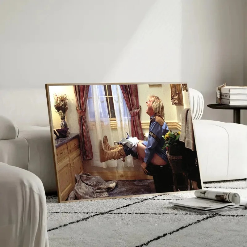 Poster Vintage con Personaggi  - Home Movie Bathroom Scene recensione e prezzo