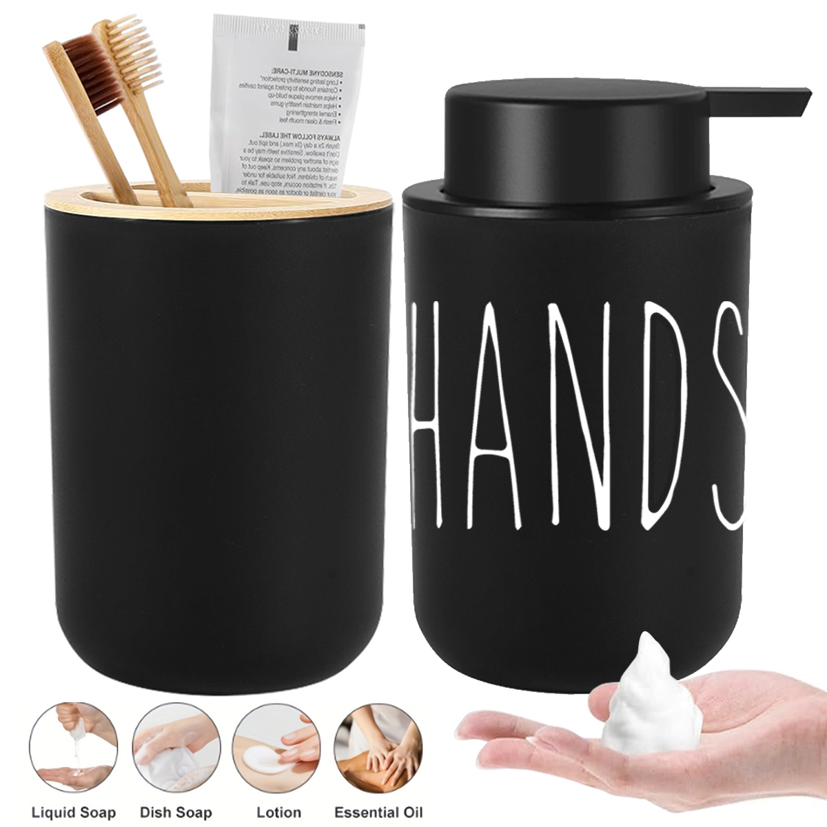 Schiuma per sapone per le mani - Home Bathroom Soap Dispenser recensione e prezzo