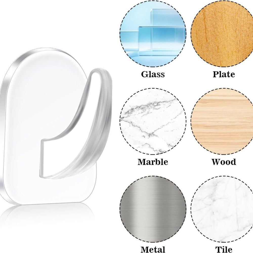 Mini ganci adesivi semplici da - Home Bathroom Door recensione e prezzo