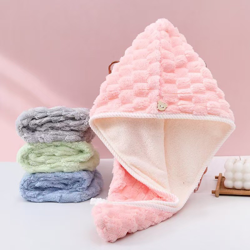 Asciugacapelli in pile corallo - Home Bathroom Towels recensione e prezzo