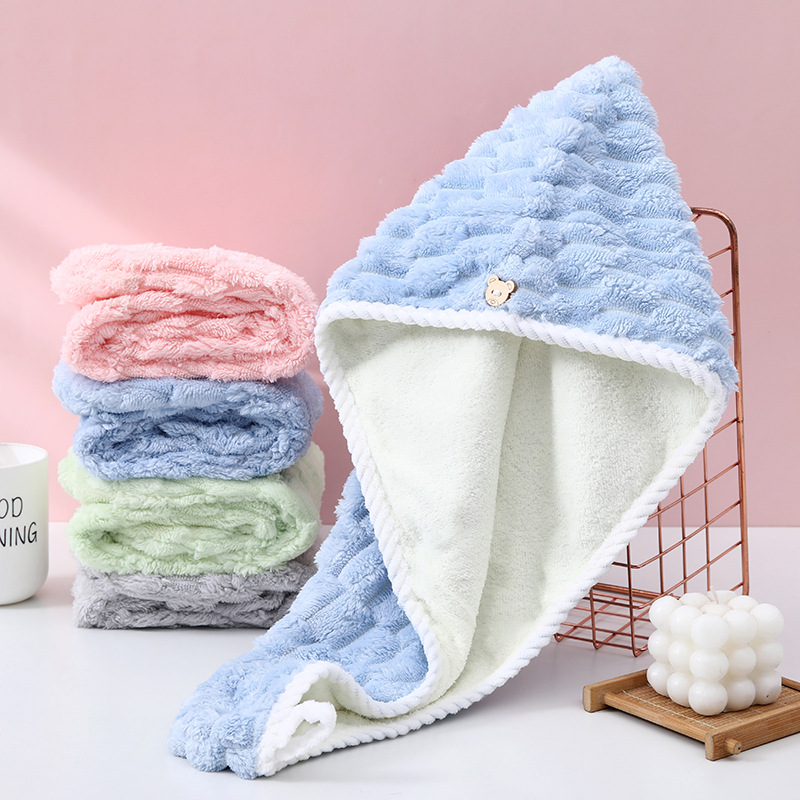 Asciugacapelli in pile corallo - Home Bathroom Towels recensione e prezzo