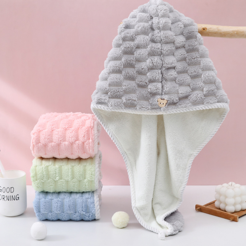Asciugacapelli in pile corallo - Home Bathroom Towels recensione e prezzo