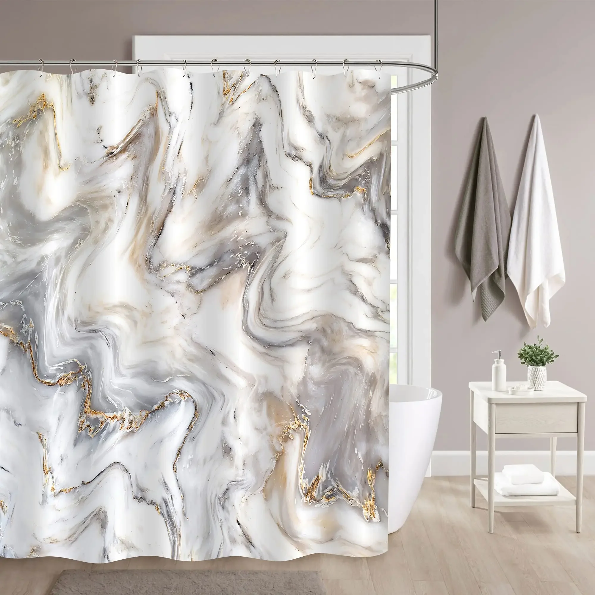 Set di tende da doccia con str - Shower Curtain Liner recensione e prezzo