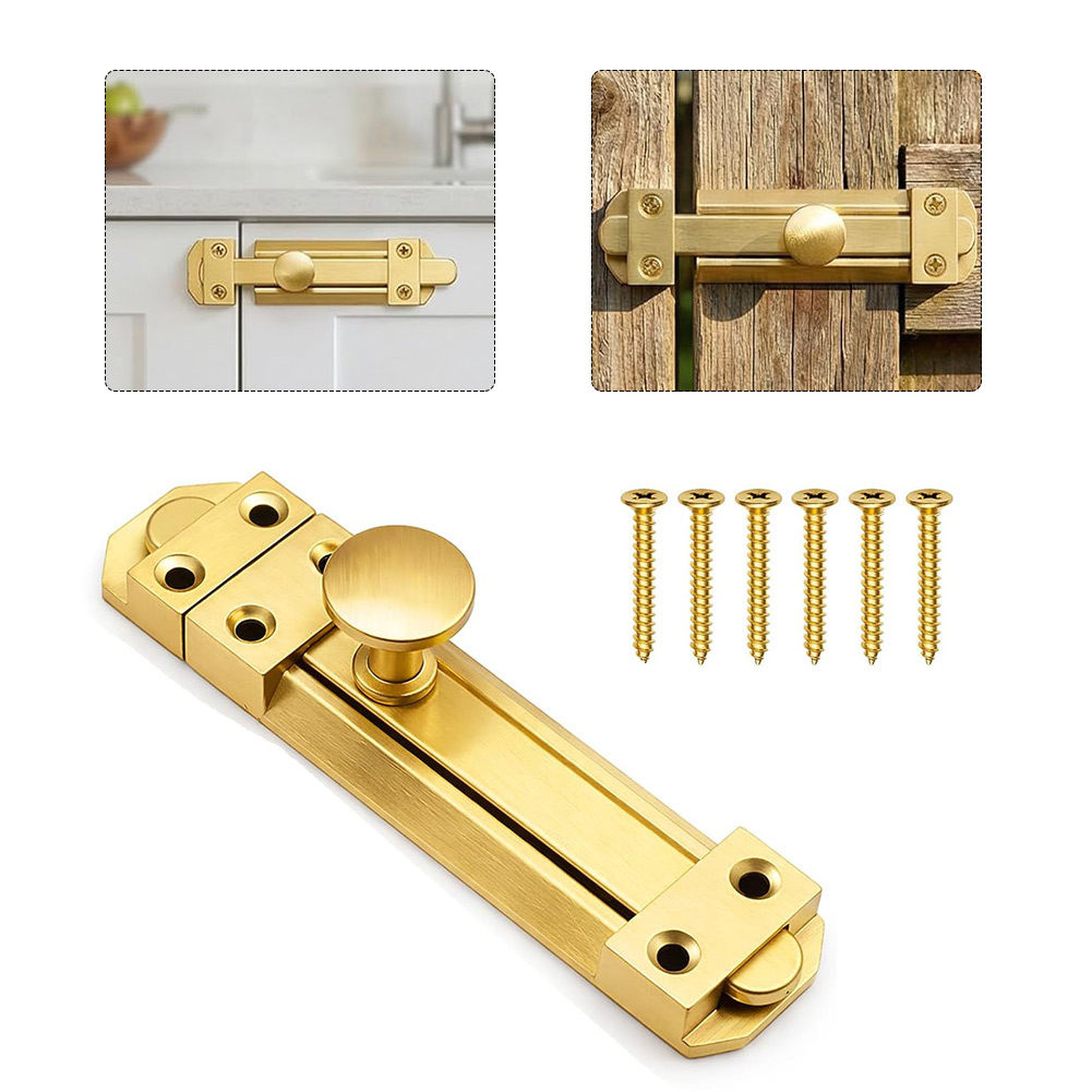 Serratura scorrevole in ottone - Home Bathroom Door recensione e prezzo