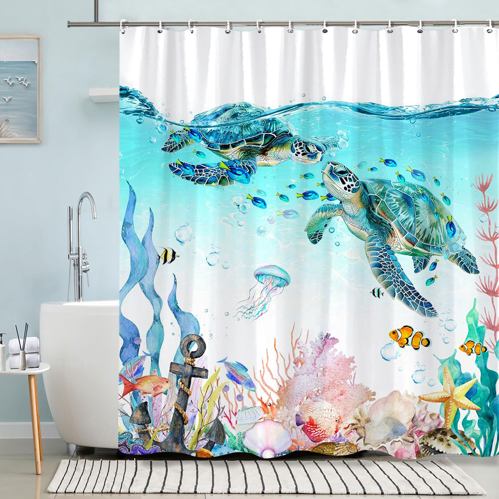 Tenda da doccia tartaruga anco - Shower Curtain Liner recensione e prezzo