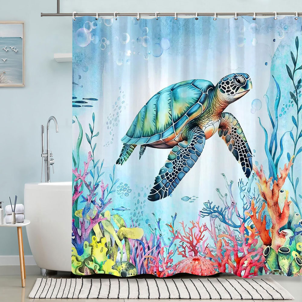 Tenda da doccia tartaruga anco - Shower Curtain Liner recensione e prezzo