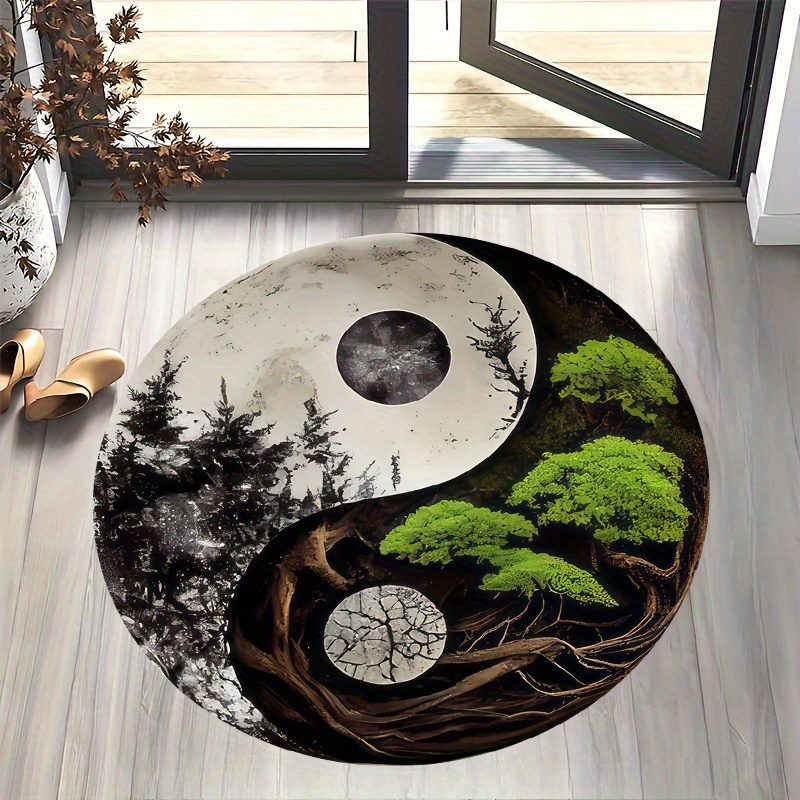 Tappetino rotondo per scena no - Home Bathroom Door Design recensione e prezzo