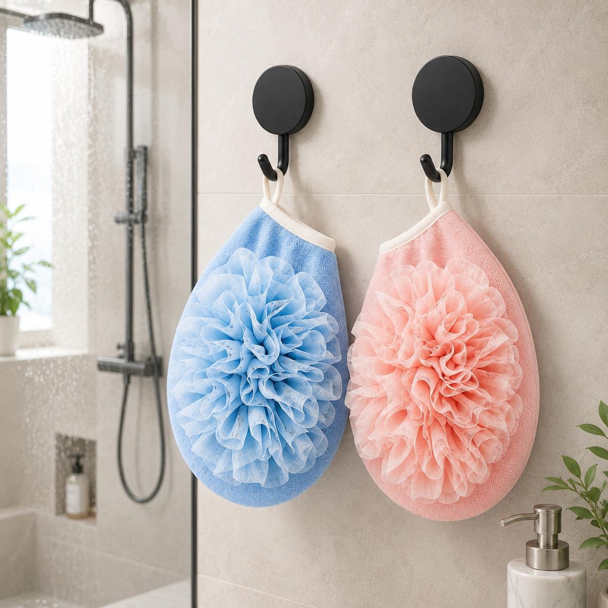 2 Paia di Guanti da Bagno + 2  - Home Bathroom Cleaning Kit recensione e prezzo