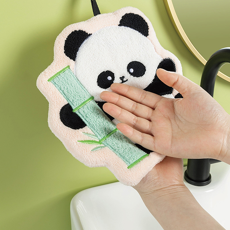 Asciugamano simpatico panda, a - Home Bathroom Towels recensione e prezzo