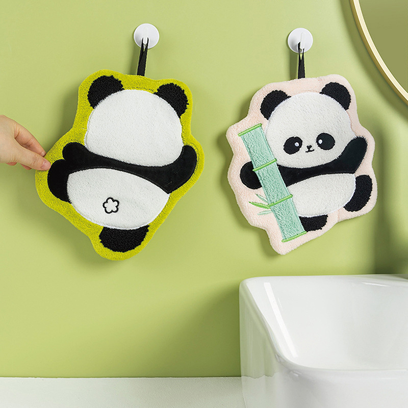 Asciugamano simpatico panda, a - Home Bathroom Towels recensione e prezzo