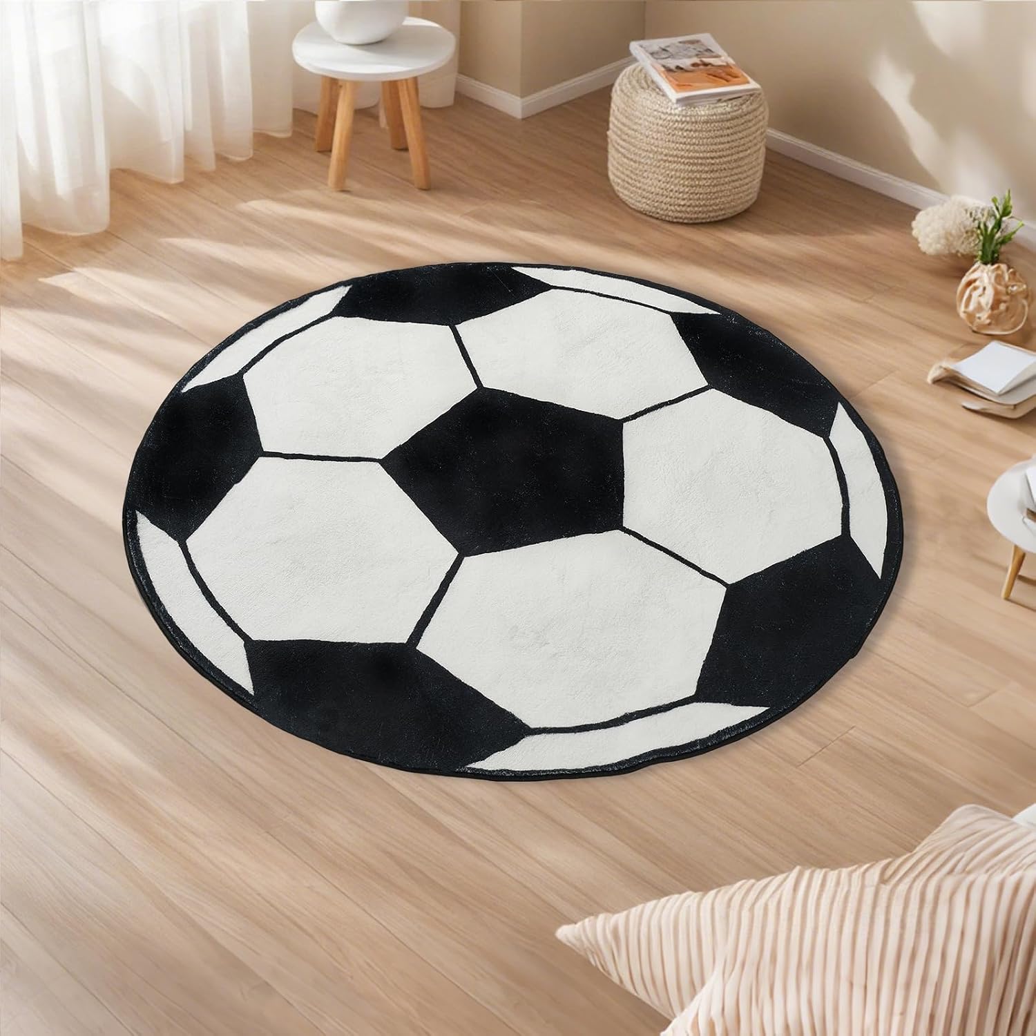 Tappeto Rotondo in Peluche a F - Home Bathroom Door Design recensione e prezzo