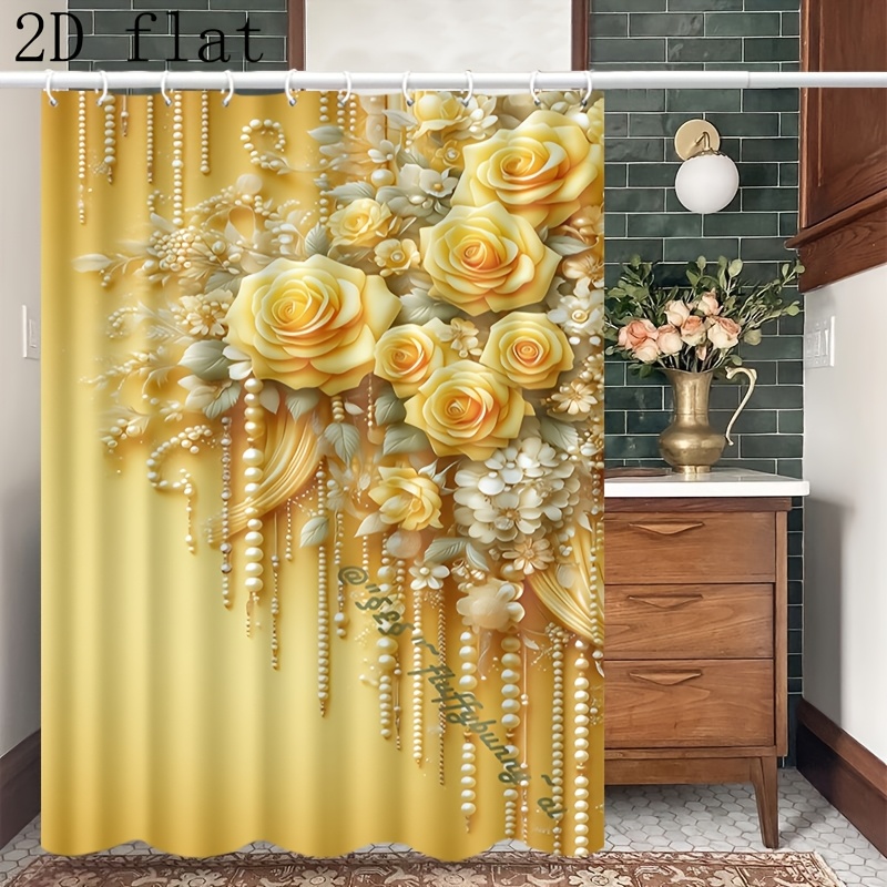 1 tenda da doccia con motivo f - Home Bathroom Partition recensione e prezzo